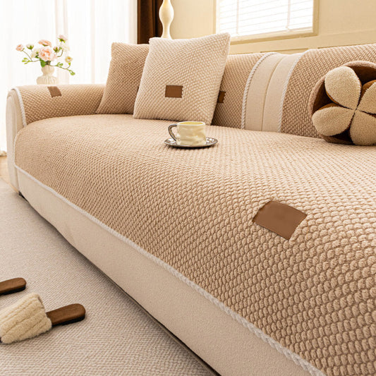 🛋️Housse de Canapé Épaisse, Antidérapante et Lavable – Reste en Place, Protège des Animaux, Déversements & Taches, Douce et Durable – Offrez un Nouveau Look Frais à Votre Canapé 🧼✨