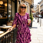 👗🌺 50 % DE RÉDUCTION ! Robe midi chic à volants et à motifs floraux – Romantique, féminine et parfaite pour les grandes occasions ✨
