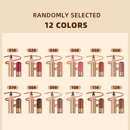 💄 50 % DE RÉDUCTION ! 💋 Coffret de 12 crayons à lèvres anti-bavures – Longue tenue et waterproof – Fini mat et application fluide – Un contour parfait pour tous les looks 💖
