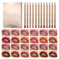 💄 50 % DE RÉDUCTION ! 💋 Coffret de 12 crayons à lèvres anti-bavures – Longue tenue et waterproof – Fini mat et application fluide – Un contour parfait pour tous les looks 💖