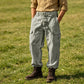 👖🌿 PROMO FLASH 50% ! Pantalon Cargo Homme Coton & Lin – Coupe Loose, Respirant, Poches Multiples, Taille Cordon, 6 Couleurs, 6 Tailles, Parfait Été 🍃