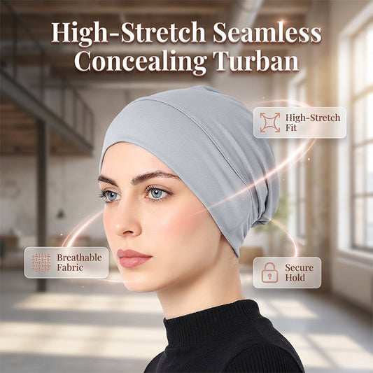 💐50% DE RÉDUCTION ! Bonnet Turban Extensible & Doux – Ultra Confort au Quotidien 🧕✨【Offre Limitée】
