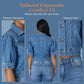 🌞🛍️ NOUVELLE COLLECTION : PROMO FLASH 50% ! Veste Jean Femme Taille Crop & Manches Gigot – Denim Souple, Coupe Flatteuse, Style Vintage Moderne 👒