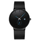 ⌚PROMO LIMITÉE -50%✨Montre Homme Minimaliste – Quartz, Acier Inoxydable, Étanche 30m, Verre Minéral, 40mm, 72g
