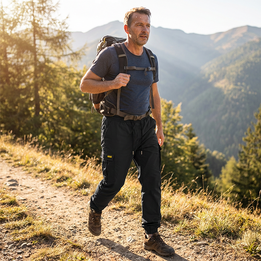 👖 Pantalon cargo décontracté pour homme avec cordon de serrage 🌿