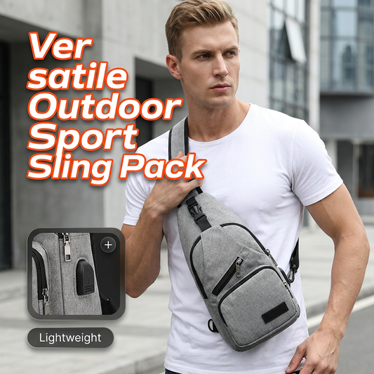 🎉 Soldes 2026 — Plus de 38 000 vendus ! 🎒 Sac bandoulière sport multifonction pour extérieur – Port de charge externe ⚡