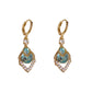 💎 50% DE RÉDUCTION ⏰ Boucles d'oreilles créoles pendantes bleu ciel – Légères, brillantes & faciles à porter – parfaites pour une touche de couleur au quotidien ou pour les soirées estivales 🌊