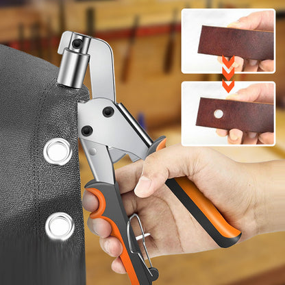 📢🔧 PROMO -52% ! Pinces à Œillets pour Bâches – 220 mm, Diam. Perforation 16/10,5 mm, 0,6 kg⏰