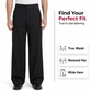 👖 50% DE RÉDUCTION ⏰ Pantalon de costume homme classique à jambe large – Tissu doux anti-froissé & coupe décontractée moderne – Plis devant, polyvalent pour le bureau ou le quotidien ✨