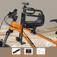 🚲👶 PROMO FLASH 56% ! Siège Vélo Enfant à l'Avant – Guidon Dédié, Accoudoirs Ouvrants, Repose-Pieds Réglables, Simili Cuir, Compatible VTT/Ville/Pliant ⚙️
