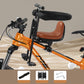 🚲👶 PROMO FLASH 56% ! Siège Vélo Enfant à l'Avant – Guidon Dédié, Accoudoirs Ouvrants, Repose-Pieds Réglables, Simili Cuir, Compatible VTT/Ville/Pliant ⚙️