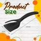 🍳Pince-Spatule 2 en 1 pour Cuisine – Embouts en Silicone Alimentaire, Antiadhésif, Résistant à la Chaleur, Poignée Longue Confy✨