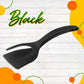 🍳Pince-Spatule 2 en 1 pour Cuisine – Embouts en Silicone Alimentaire, Antiadhésif, Résistant à la Chaleur, Poignée Longue Confy✨