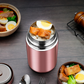 🍱 PROMO LIMITÉE 50% DE RÉDUCTION ! ✨ Thermos Acier Inoxydable 316 – Isolation Sous Vide, Étanche, Cuisson Thermique 🍜