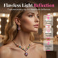 💎 50 % DE RÉDUCTION ! ✨ Parure de bijoux « Cœur étincelant » – Collier et boucles d'oreilles, élégante et légère 💖