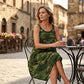 👗 Offre limitée à -50 % ! ✨ Robe camouflage sans manches – ourlet asymétrique, style audacieux et unique 🍂
