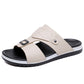 👞PROMO FLASH 57%🏖️Sandales Slip-On Homme Simili Cuir – 2 Textures, Semelle Anti-Dérapante, 3 Couleurs, Pointures 39-48, Respirantes, Rembourrées✨