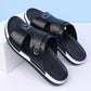 👞PROMO FLASH 57%🏖️Sandales Slip-On Homme Simili Cuir – 2 Textures, Semelle Anti-Dérapante, 3 Couleurs, Pointures 39-48, Respirantes, Rembourrées✨