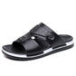 👞PROMO FLASH 57%🏖️Sandales Slip-On Homme Simili Cuir – 2 Textures, Semelle Anti-Dérapante, 3 Couleurs, Pointures 39-48, Respirantes, Rembourrées✨