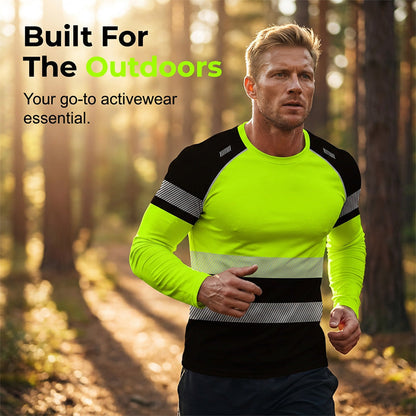 👕PROMO LIMITÉE 53% DE RÉDUCTION✨Haut Sport Homme – 3D Haute Visibilité, Respirant, 10 Couleurs🏃‍♂️