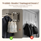 🧥 Porte-vêtements Télescopique Pliable à Ventouses 🪝
