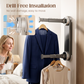 🧥 Porte-vêtements Télescopique Pliable à Ventouses 🪝