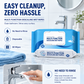🥳 50% DE RÉDUCTION ! 🧼 Lingettes Nettoyantes Détartrantes – 80 Feuilles – Sans Rinçage & Multi-Surfaces for Salle de Bain
