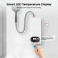 💧 Chauffe-Eau Électrique Instantané Sans Réservoir – Compact, Écran LED & Protection Anti-Fuite 🏠
