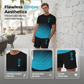 Ensemble T-Shirt et Short Dégradé 3D pour Homme - Tenue Estivale Casual 2 Pièces