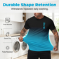 Ensemble T-Shirt et Short Dégradé 3D pour Homme - Tenue Estivale Casual 2 Pièces