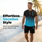 Ensemble T-Shirt et Short Dégradé 3D pour Homme - Tenue Estivale Casual 2 Pièces