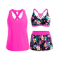 🌸🦋50%✨Ensemble tankini élégant – Coupe flatteuse, imprimé tendance.