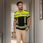 👔 57% DE RÉDUCTION ⏰ Chemise homme manches courtes haute visibilité réfléchissante – Bande réfléchissante & respirante – Idéale pour le travail, le chantier ou les sorties nocturnes – sécurité et confort au quotidien ✨🦺🌙