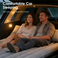 🚗💤 Matelas gonflable pour voiture – Surface douce et valve anti-fuite, pour un sommeil confortable en voyage, à l’arrière ou dans le coffre 🛏️