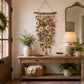🌸 50% DE RÉDUCTION ! 🧶 Décoration Murale Florale au Crochet – Fil & Branche – Artisanal & Bohème for Intérieur
