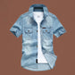 👕 50% OFF NOW! 💙 Men’s Washed Denim Shirt – Rugged charm, soft washed fabric & versatile style – Perfect for casual outings & weekend layers 🌿