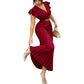 🎉 Soldes 2026 — Plus de 38 000 ventes !✨ Robe Maxi Plissée Fluide 🦋