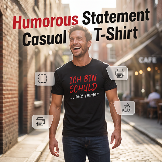 👕OFFRE LIMITÉE 50% DE RÉDUCTION! 🎁T-shirt noir allemand – Facile à assortir & excellent cadeau – Un ajout amusant à toute garde-robe décontractée.