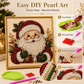 🎄⭐ -50% ! 🖌️Kit de Peinture de Noël à Perles & Strass – Loisir Créatif, DIY Festif & Décoration Brillante.