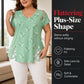 Women's Casual V-Neck Short Sleeve T-Shirt