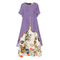 🔄🌸 -50% ! 👗Robe fleurie à superposition – Polyvalente & chic.