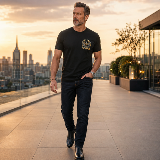 👕 T-shirt imprimé à col rond et manches courtes pour homme – Décontracté, confortable et polyvalent – Idéal pour le quotidien, les loisirs et les journées chaudes ✨