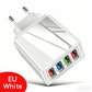 ✨ Adaptateur USB secteur universel 4‑en‑1🔋 Charge plusieurs appareils à la fois, format peu encombrant 🚀
