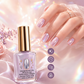 🌷💅 1 acheté, 1 offert，42k+ adoptés · Vernis fortifiant lilas miroir – Effet miroir, formule durcissante, une touche de lilas qui illumine les ongles tout en les protégeant des cassures 🛡️💜