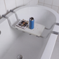 🛁 -50% ! 🚿 Planche de Bain Antidérapante – Aluminium Haute Résistance – 71–82 cm Réglable – Charge 135 kg – 1,5 kg – Argent – Pour Seniors et Famille 🧓