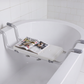 🛁 -50% ! 🚿 Planche de Bain Antidérapante – Aluminium Haute Résistance – 71–82 cm Réglable – Charge 135 kg – 1,5 kg – Argent – Pour Seniors et Famille 🧓