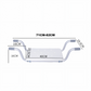 🛁 -50% ! 🚿 Planche de Bain Antidérapante – Aluminium Haute Résistance – 71–82 cm Réglable – Charge 135 kg – 1,5 kg – Argent – Pour Seniors et Famille 🧓