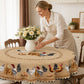 🎉 SOLDES 2026 : -50 % ! 🐓 Nappe à motif de poulet style ferme vintage – Impressions HD qui restent éclatantes, bords festonnés pour plus de charme ! ✨