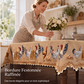 🎉 SOLDES 2026 : -50 % ! 🐓 Nappe à motif de poulet style ferme vintage – Impressions HD qui restent éclatantes, bords festonnés pour plus de charme ! ✨