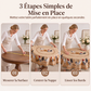 🎉 SOLDES 2026 : -50 % ! 🐓 Nappe à motif de poulet style ferme vintage – Impressions HD qui restent éclatantes, bords festonnés pour plus de charme ! ✨